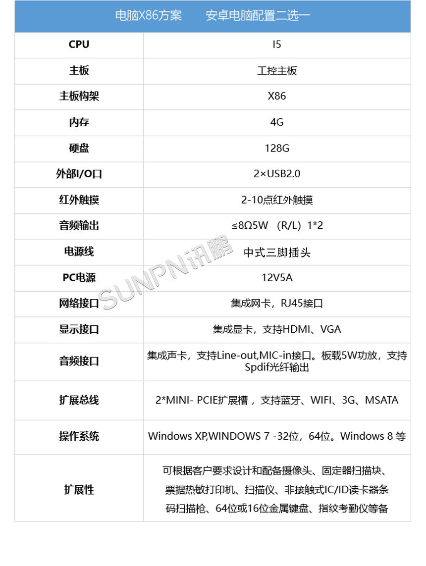 MES系统报工一体机参数