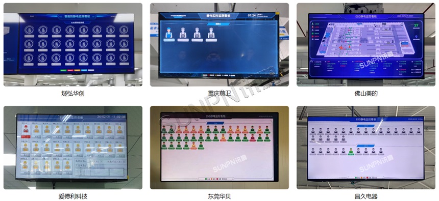 ESD防静电监控系统应用案例