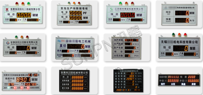 工业数据显示屏应用案例