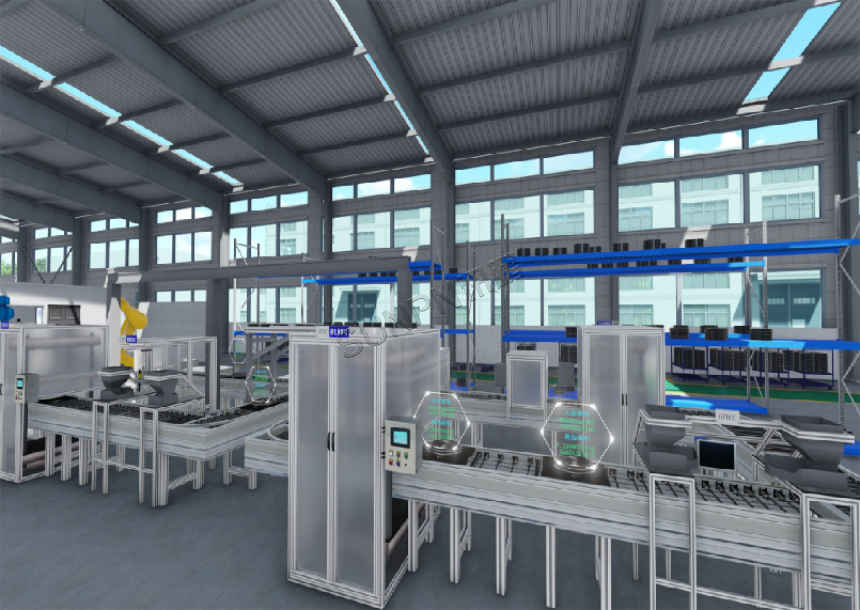 数字孪生产线监控