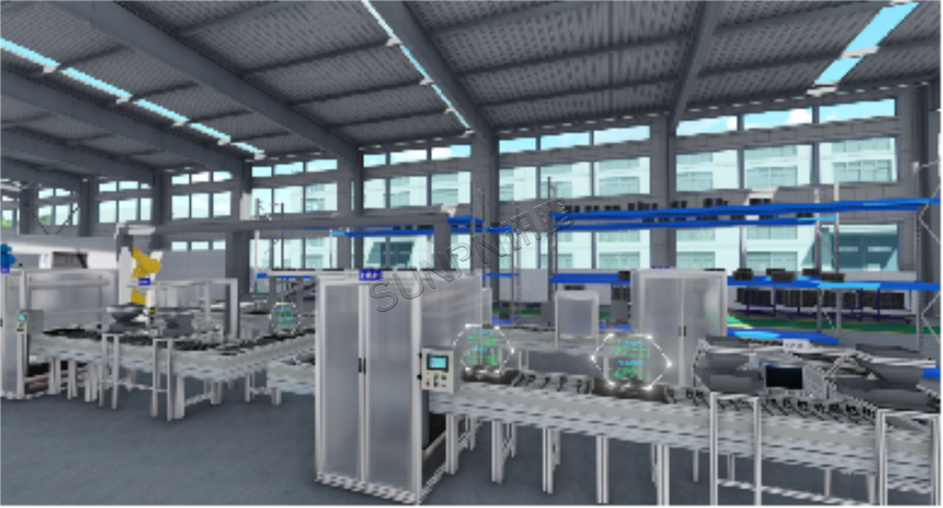 数字孪生系统产线监控