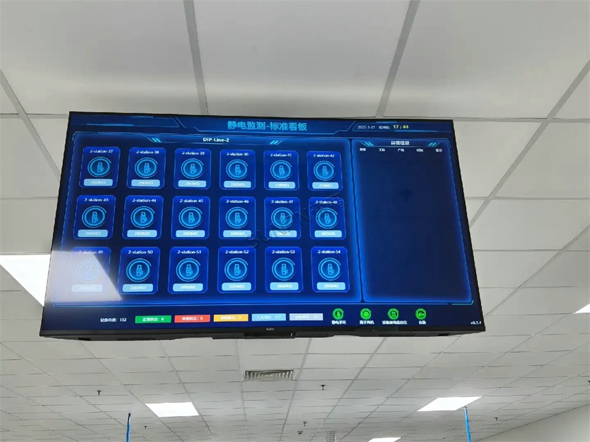 防静电监控系统应用案例