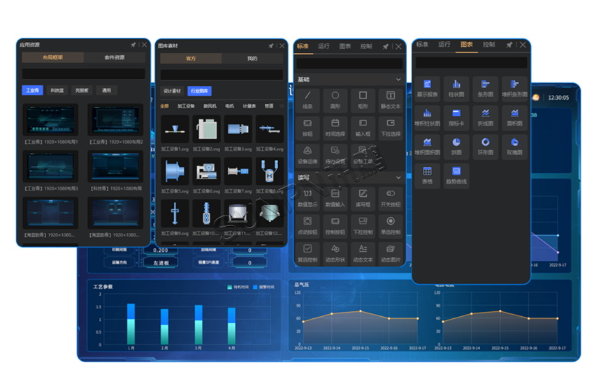 智能装备看板-人机界面资源库