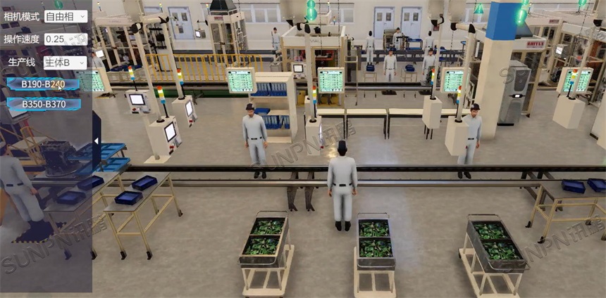 汽车零部件工厂数字孪生系统