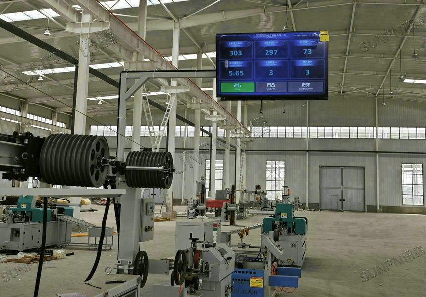 线径看板在电线电缆工厂应用