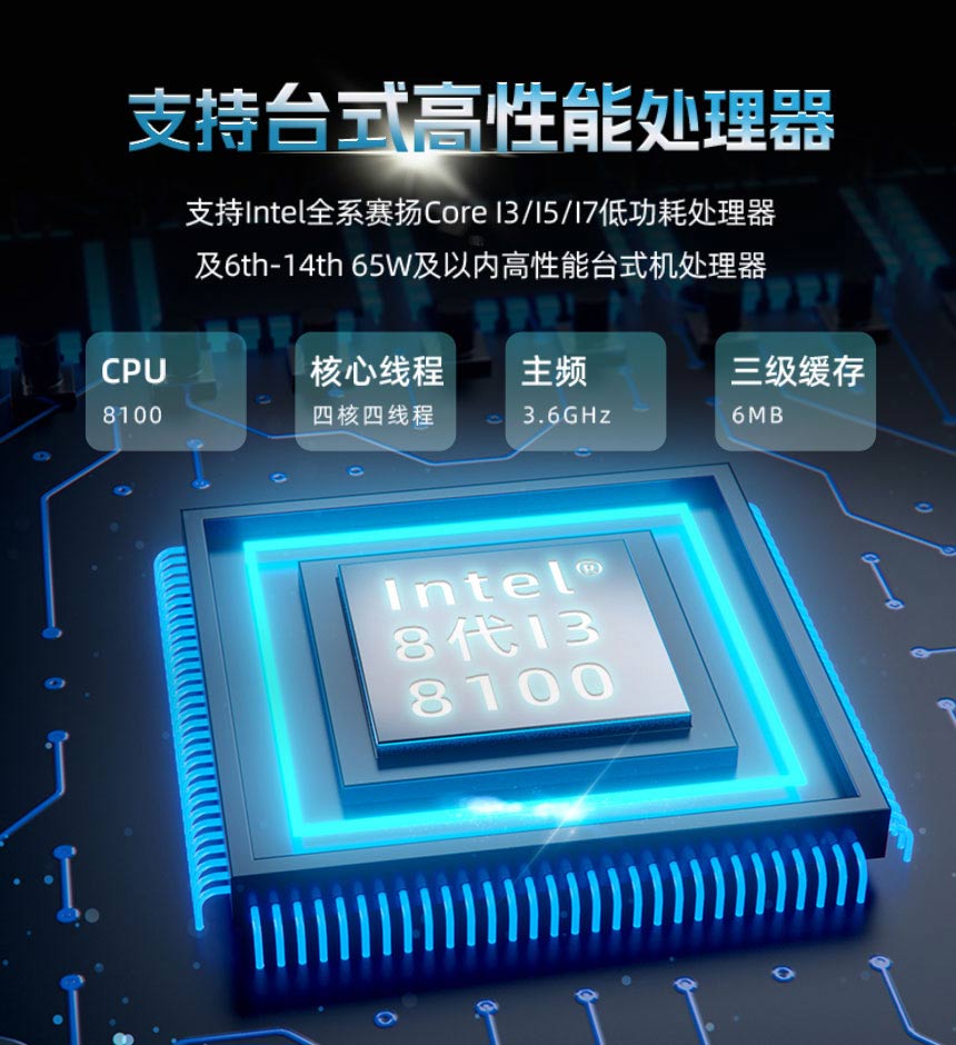 工业一体机带高性能处理器