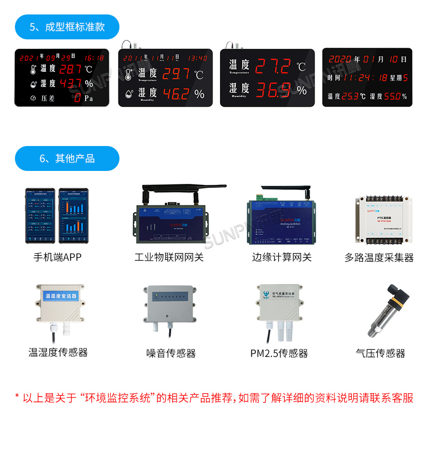 温湿度传感器实物图案例