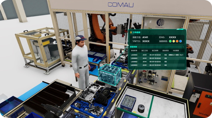 数字孪生系统实时监控