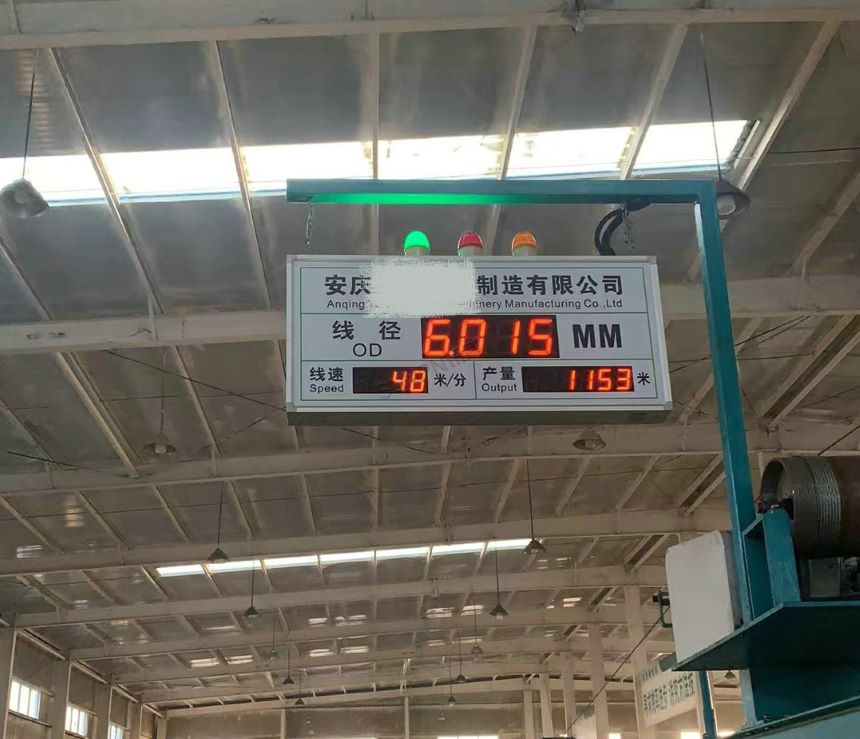 深圳讯鹏科技线径看板-案例展示