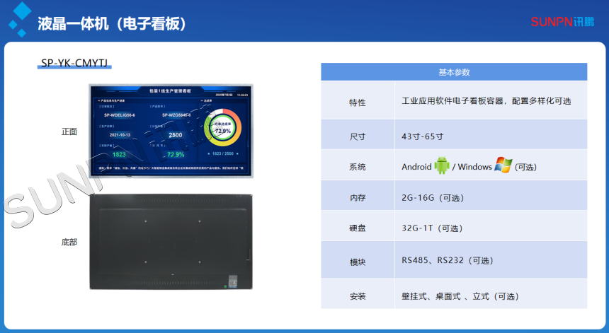 MES系统大屏电子看板产品资料