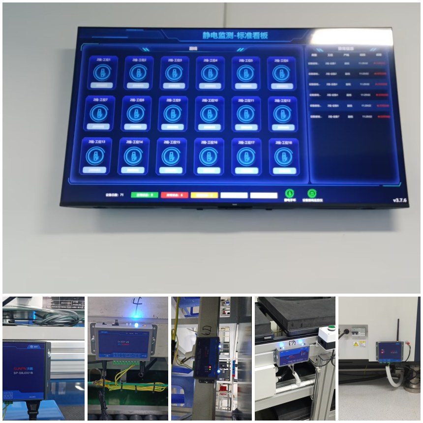 ESD防静电监控系统案例