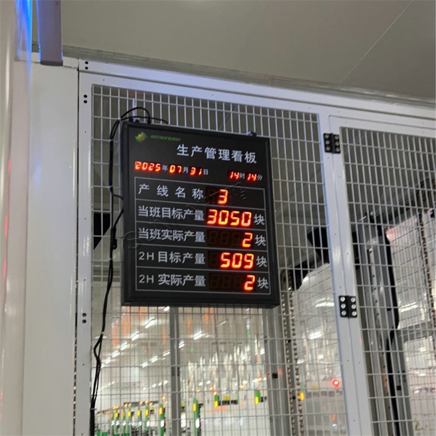 生产管理看板在光伏车间的应用