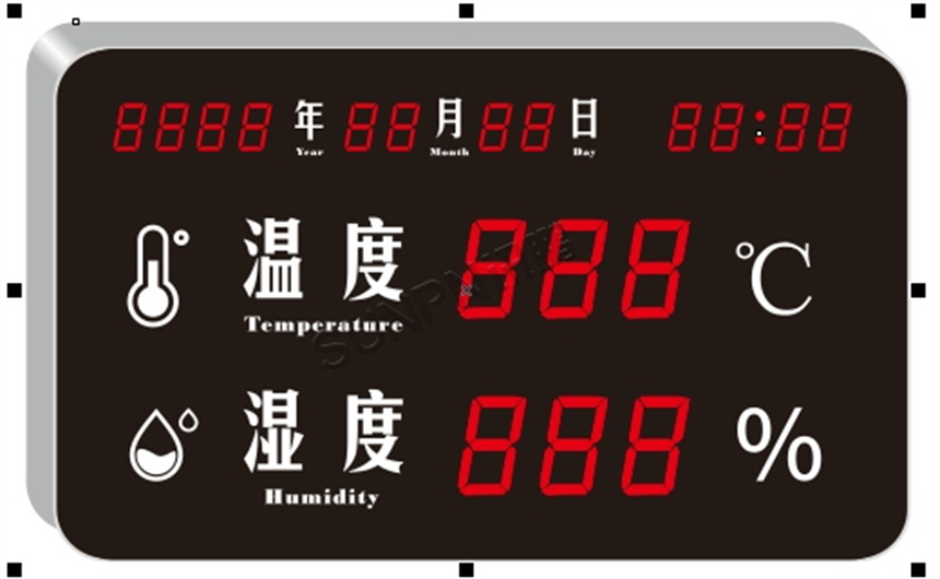 温湿度看板
