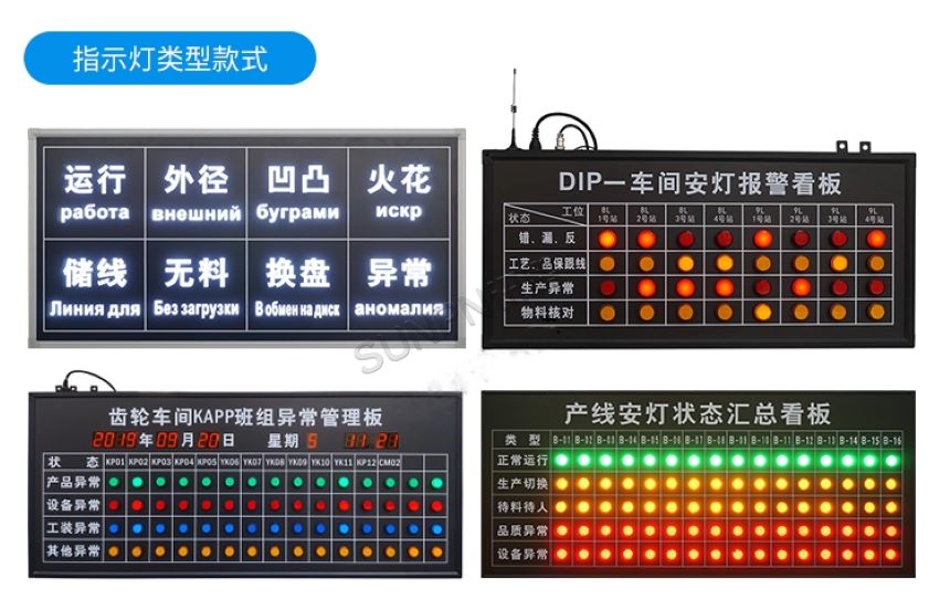 深圳讯鹏科技安灯看板-案例图