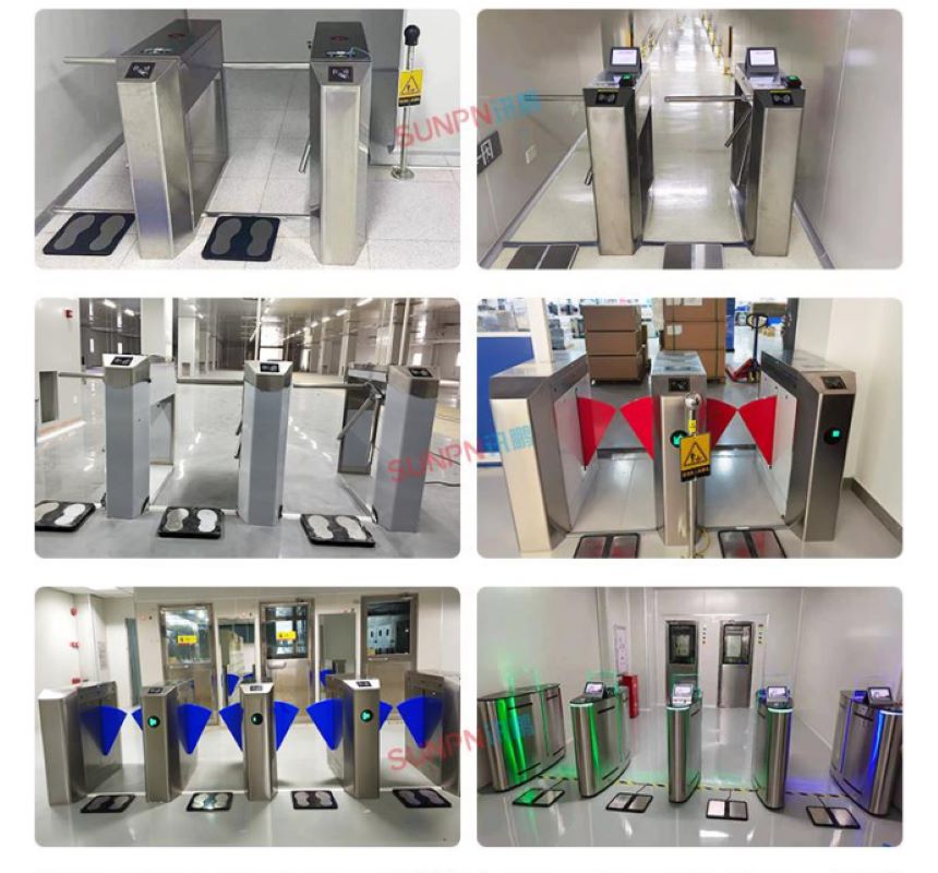 深圳讯鹏科技ESD防静电闸机-案例图