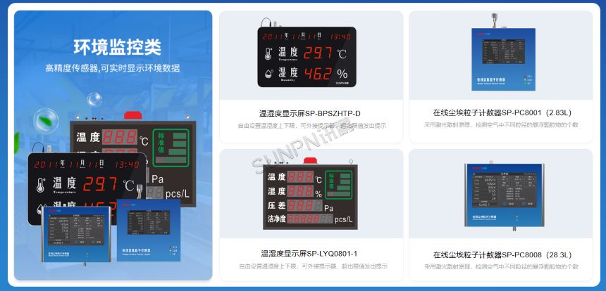 深圳讯鹏科技ESD防静电系统-环境监控类