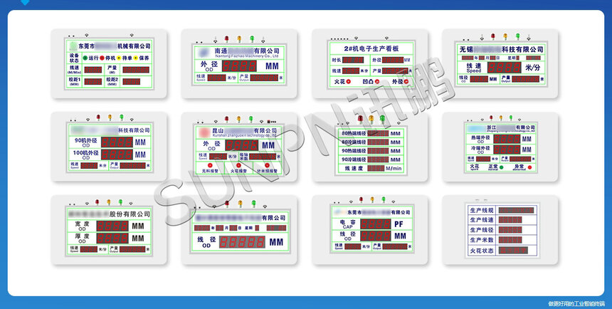 讯鹏科技线径电子看板-案例图