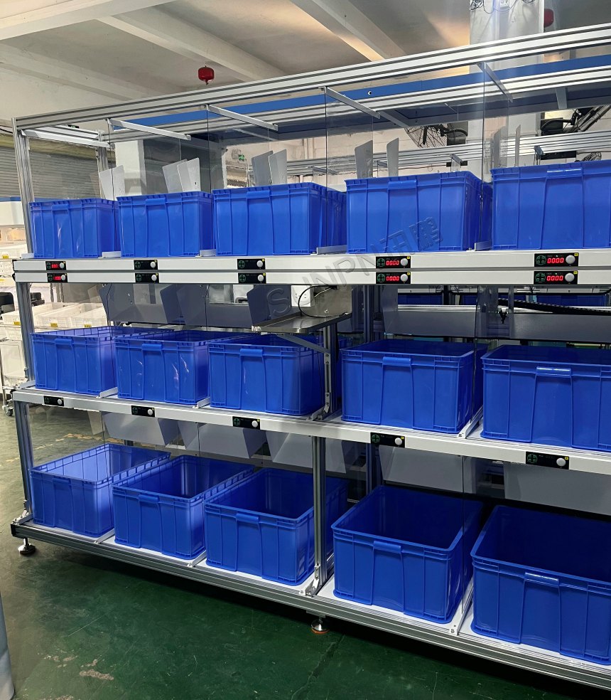 讯鹏PTL亮灯拣选系统案例