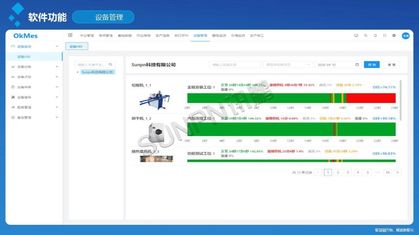 讯鹏科技：OKMES系统-充电宝案例软件说明
