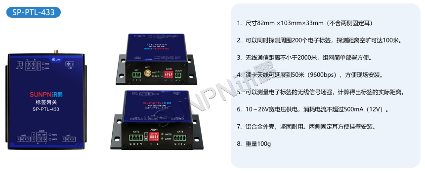 PTL 电子标签无线方案-核心产品技术规格详解