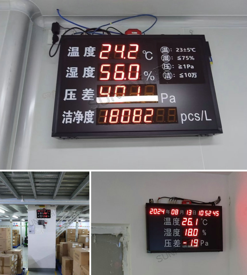 讯鹏科技:环境监测看板-案例图 讯鹏科技:环境监测看板-案例图