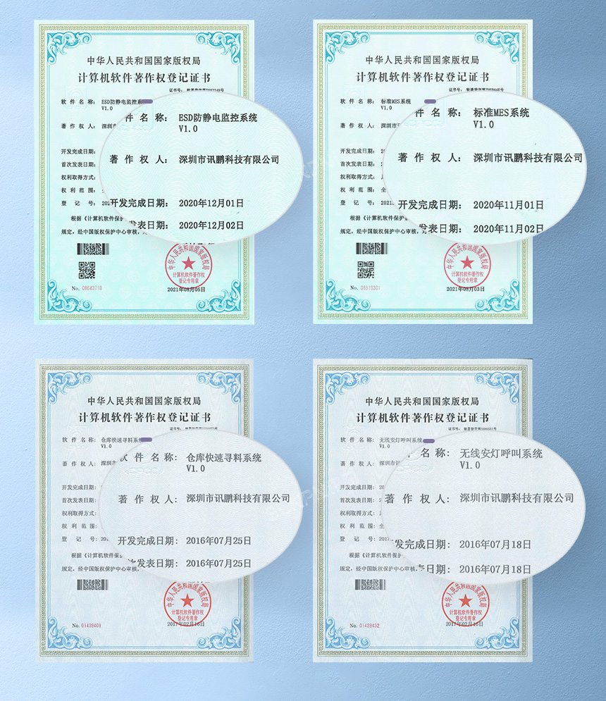 讯鹏科技计算机软件著作权登记证书 讯鹏科技计算机软件著作权登记证书