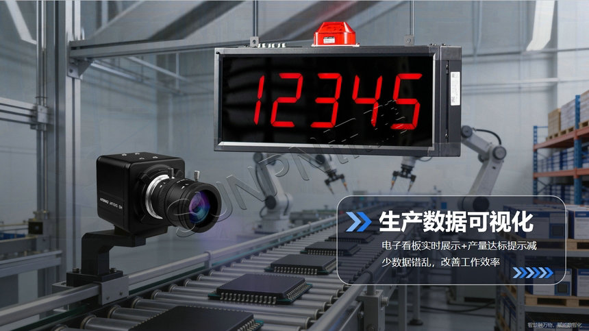 讯鹏科技：工业AI视觉计数传感器-案例图