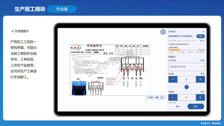 讯鹏科技：OKMES生产报工系统-生产报工模块