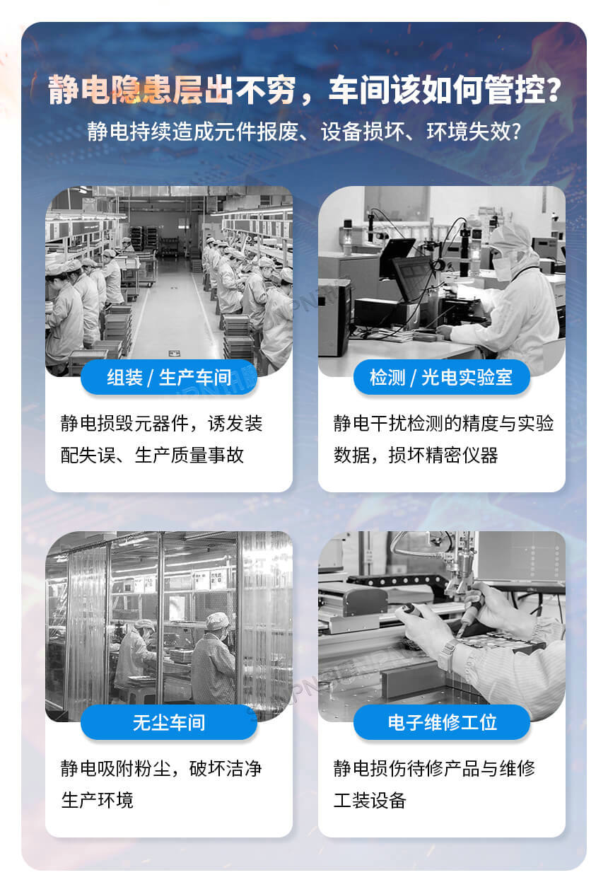 讯鹏科技:ESD防静电监控系统-工厂痛点 讯鹏科技:ESD防静电监控系统-工厂痛点