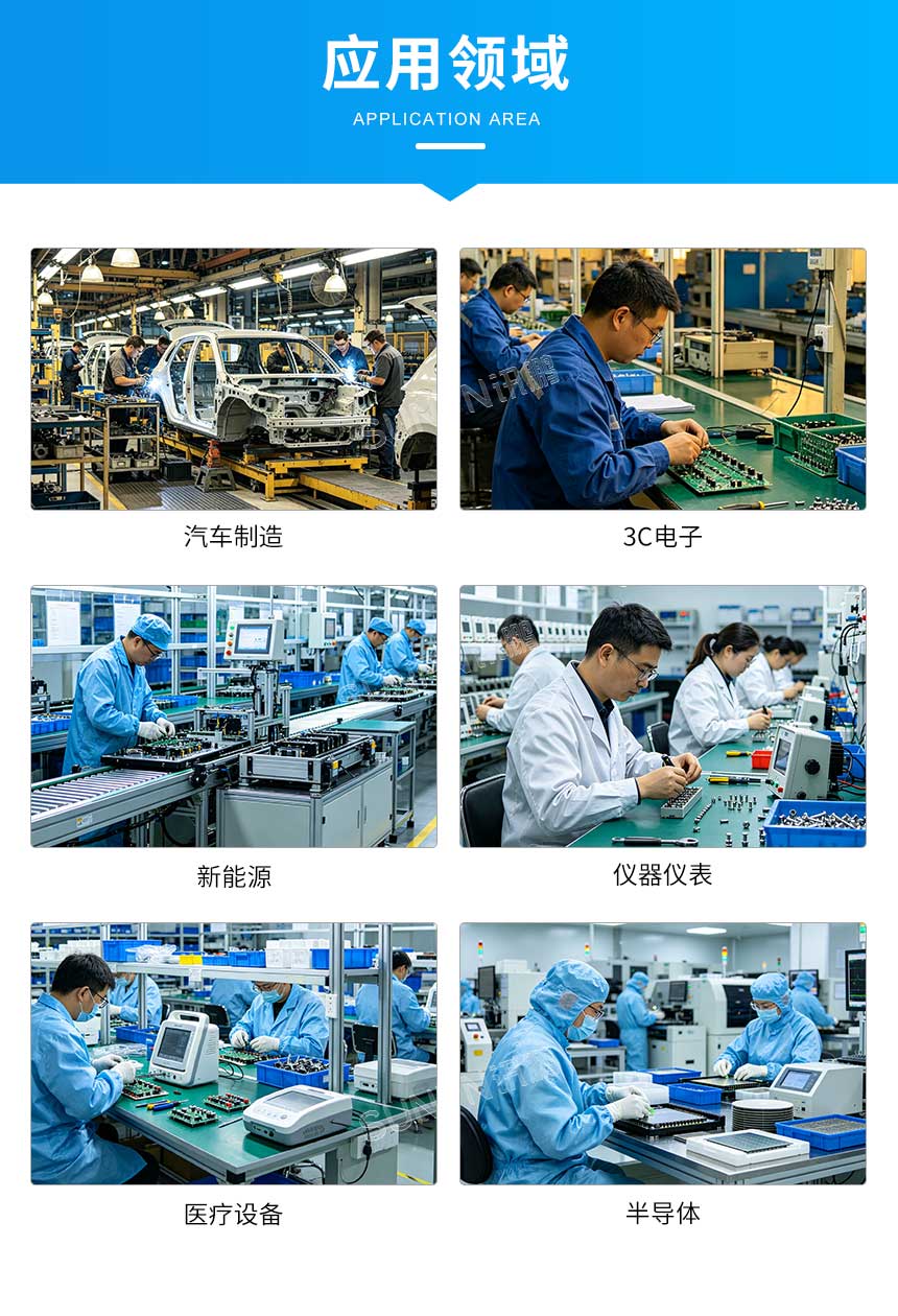 深圳讯鹏科技：AI视觉作业防错系统-应用领域