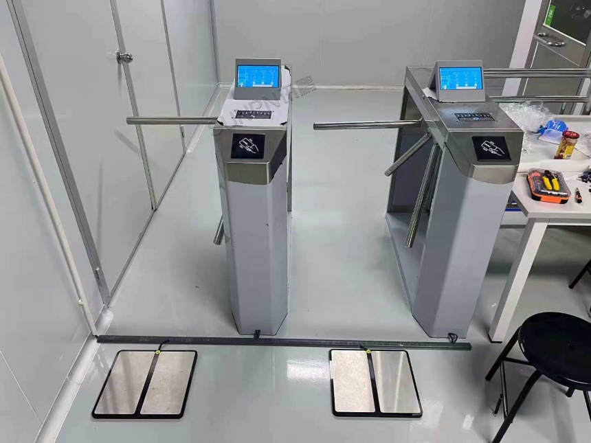 ESD 防静电检测闸机现场案例