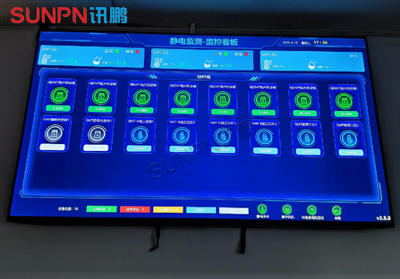 SMT车间静电监控看板