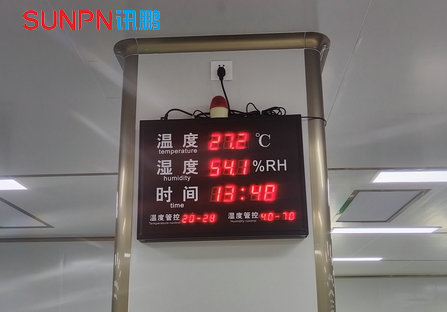 温湿度时间显示屏
